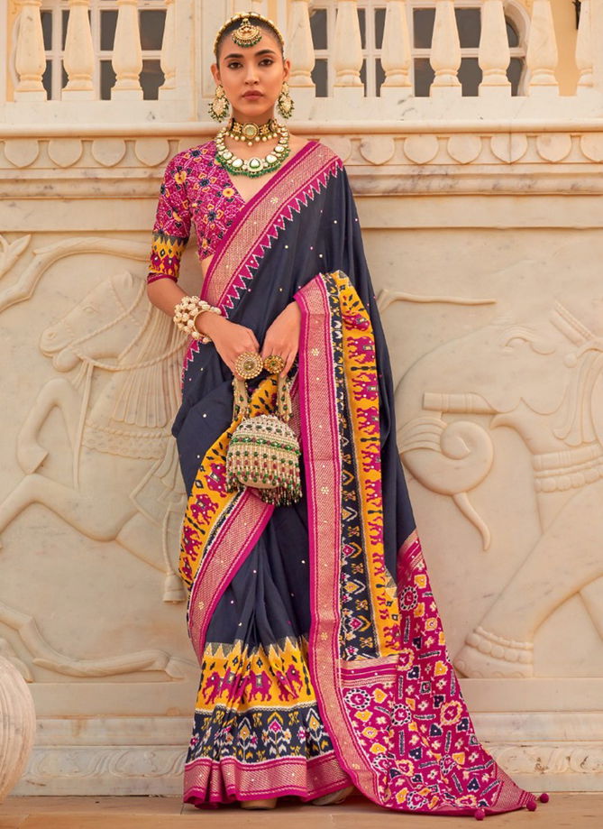 Panetar Printed Wholesale Wedding Wear Sarees