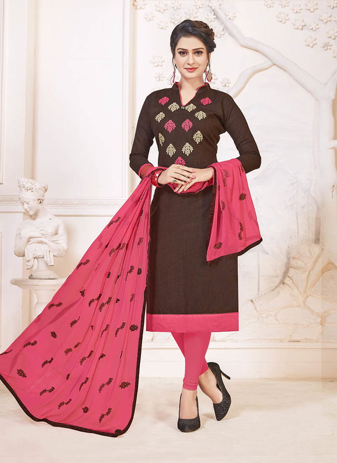 Rahul NX Maahi South Cottan With Embroidery Work Dress With Najneen Embroidery Dupatta Designer Salwar Suit Collections