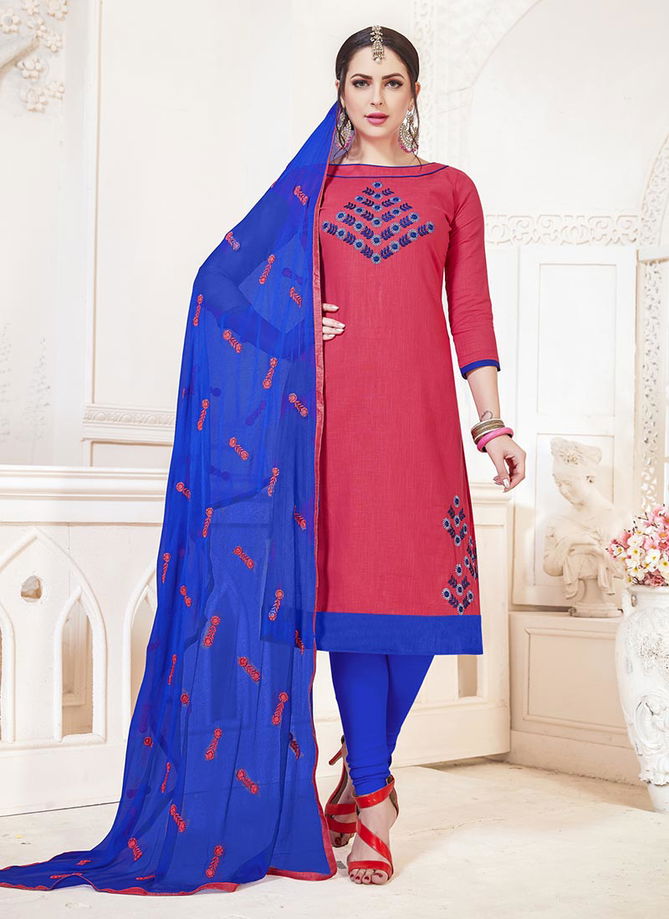 Rahul NX Maahi South Cottan With Embroidery Work Dress With Najneen Embroidery Dupatta Designer Salwar Suit Collections