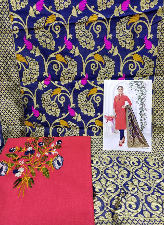 Rahul NX Panipuri Meenakari Cottan Flex Handoom Cotton Tradional Daiy Wear Designer Salwar Suit Collections