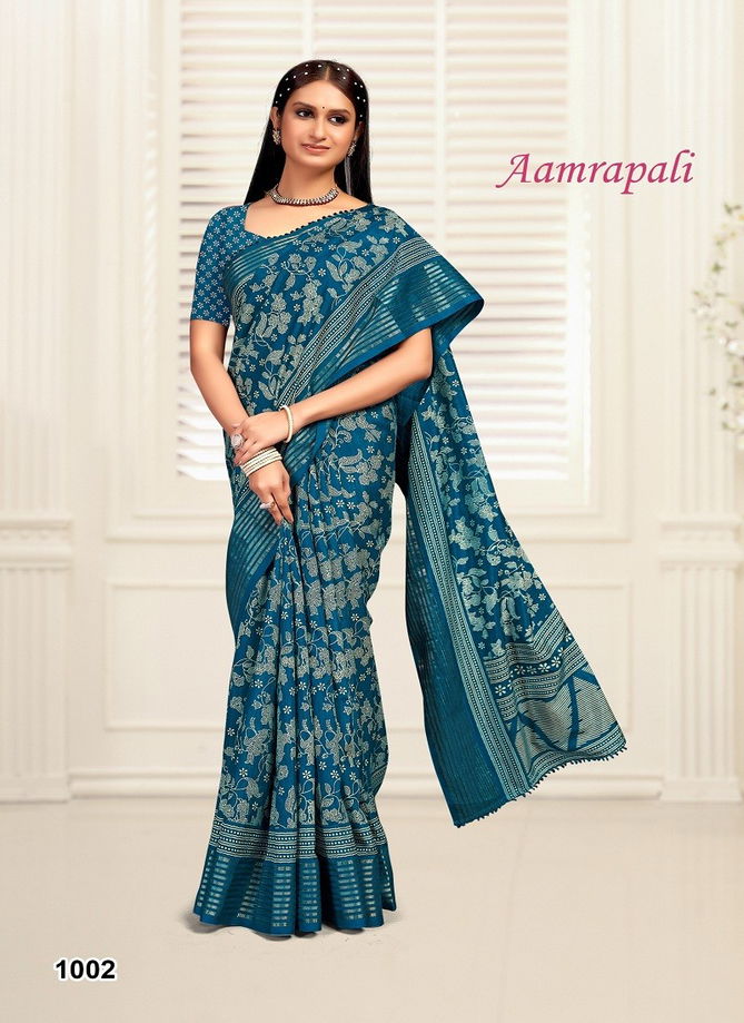 Aamrapali By Mahamani 1001 TO 1006 Series Dola Silk Sarees Exporters In India