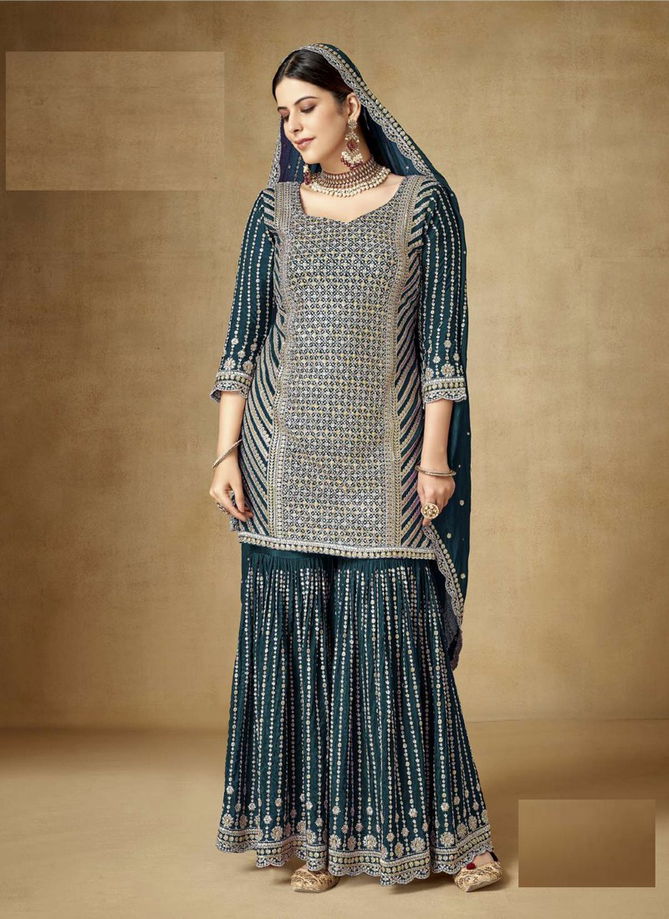 Gulzar By Utsav Embroidered Wedding Wear Readymade Suits Orders In India