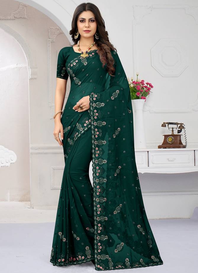 Nari Fashion Aparnaa Heavy Designer Party Wear Sarees Catalog