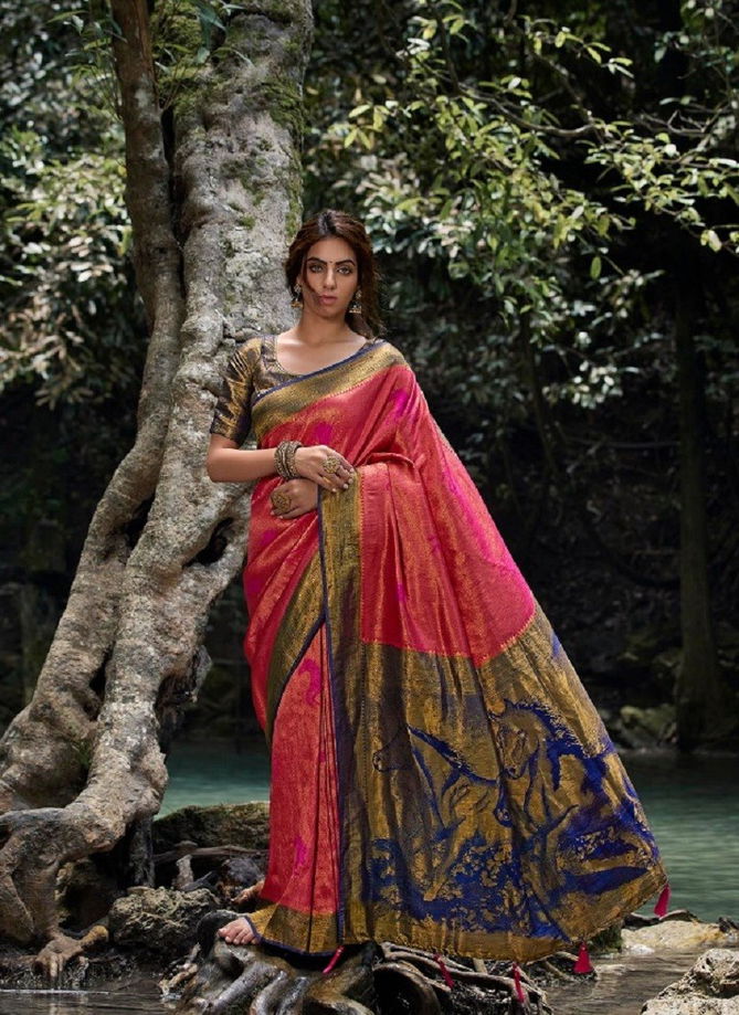 Parampara Silk Vol 4 By Pankh Silk Saree Catalog