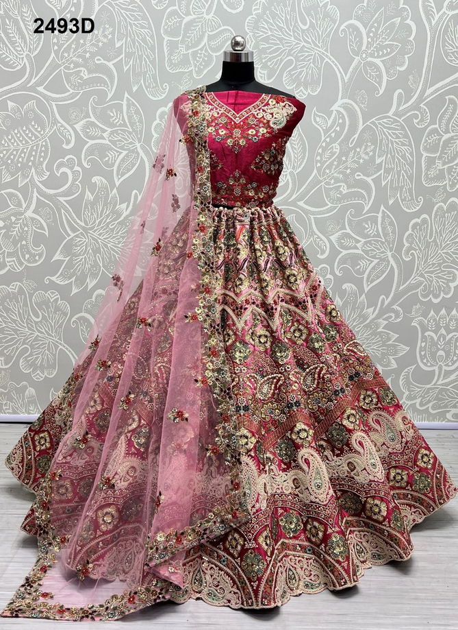 Anjani Art 2493 Colors Designer Lehenga Choli Catalog