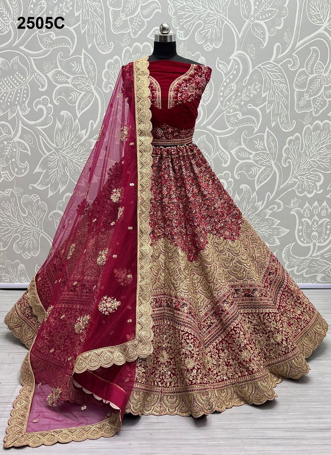 Anjani Art 2505 Bridal Lehenga Choli Catalog