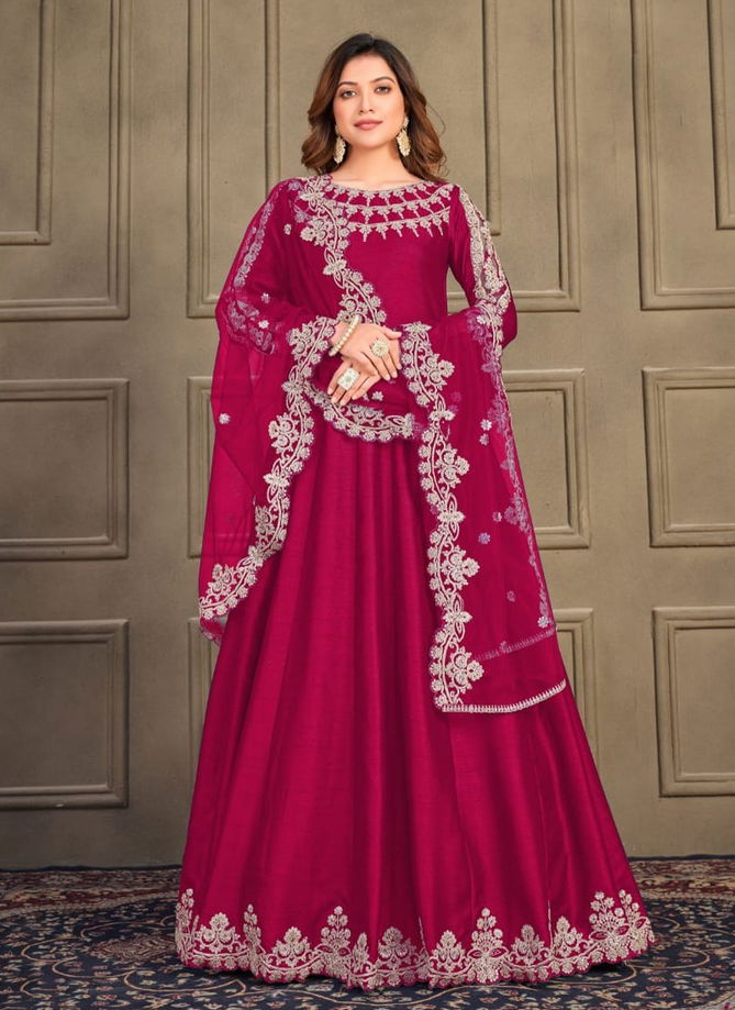 Rani Colour Anjubaa Vol 6 Weeding Wear Wholesale Anarkali Suits 10064