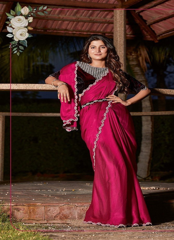 Mehek 607 A To 607 F Silk Saree Catalog