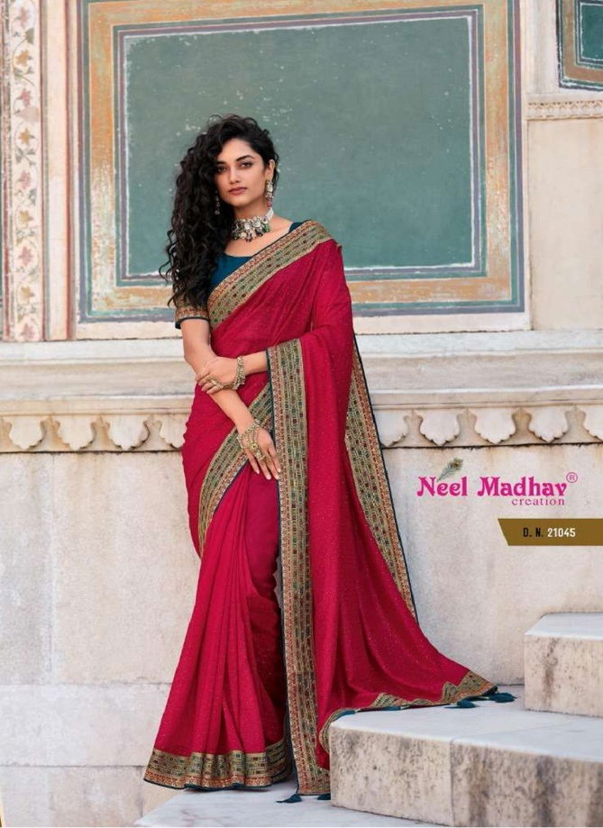 Mirisha Vol 4 By Neel Madhav Silk Saree Catalog