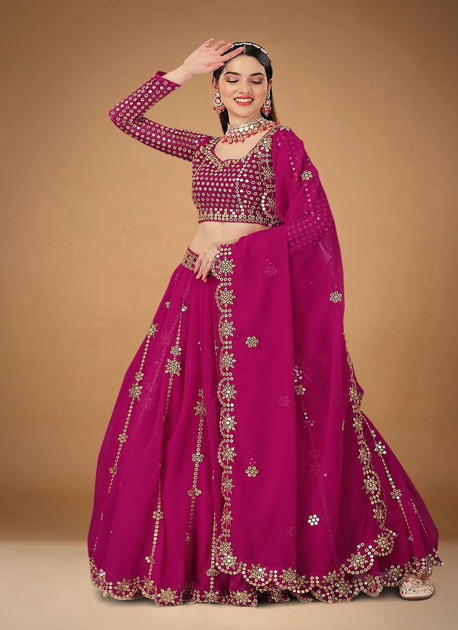 Rani Colour Nayomika By Biva Party Wear Lehenga Choli Catalog 20002