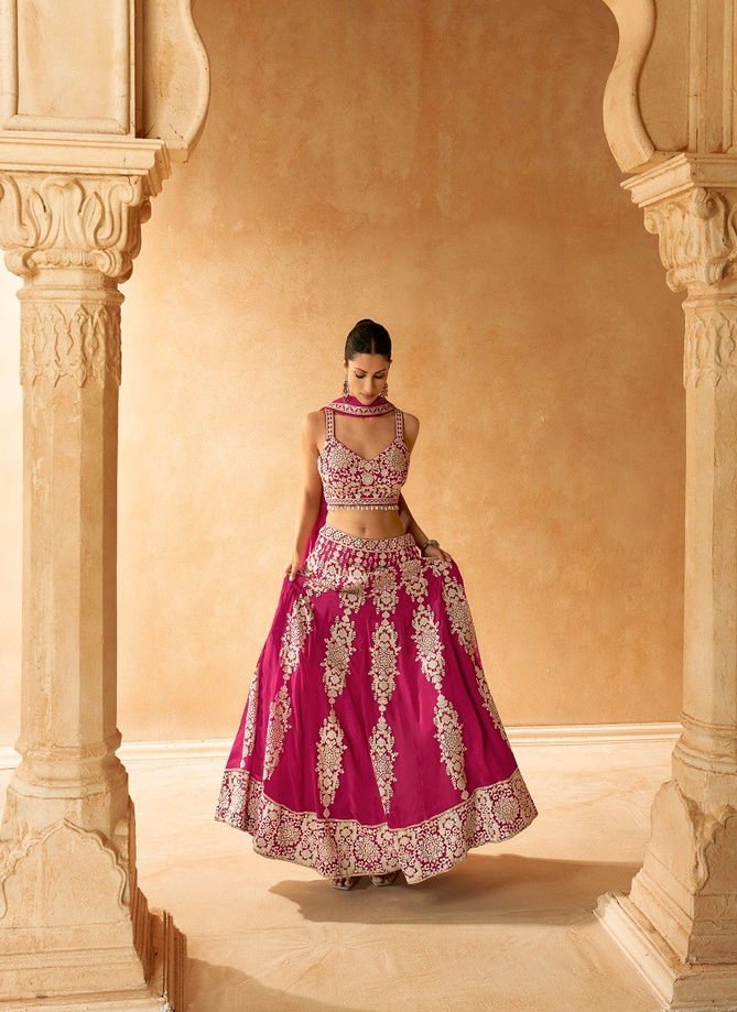 Nazakat By Sayuri Designer Georgette Lehenga Choli Suppliers In India