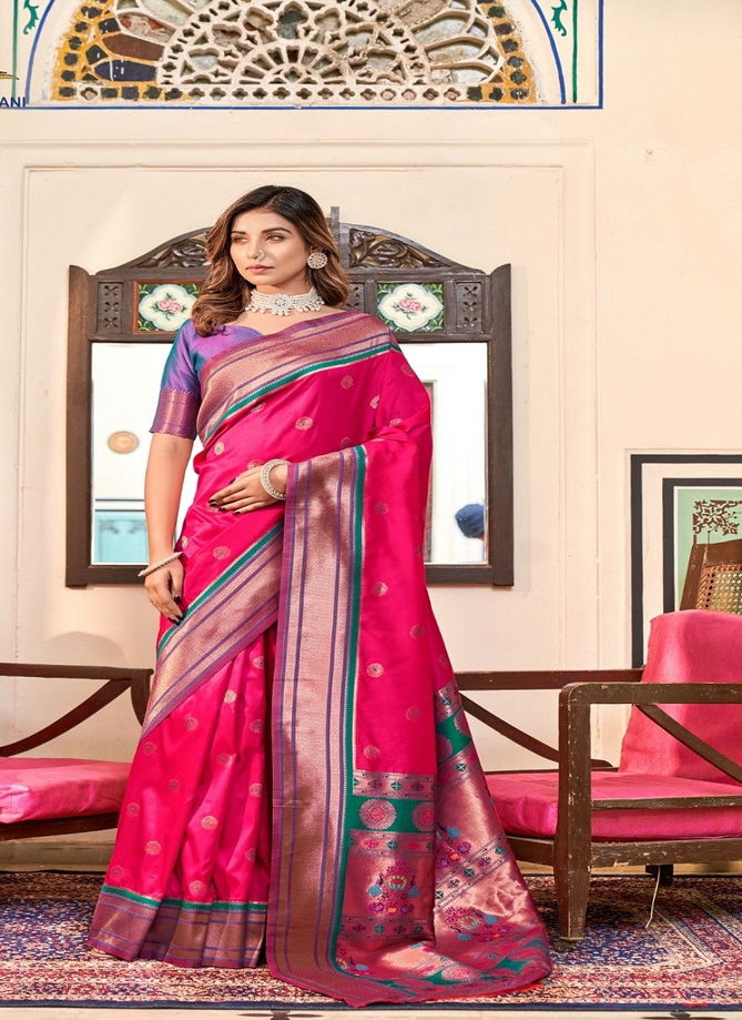 Nitya Paithani By Rajpath Paithani Silk Designer Saree Catalog