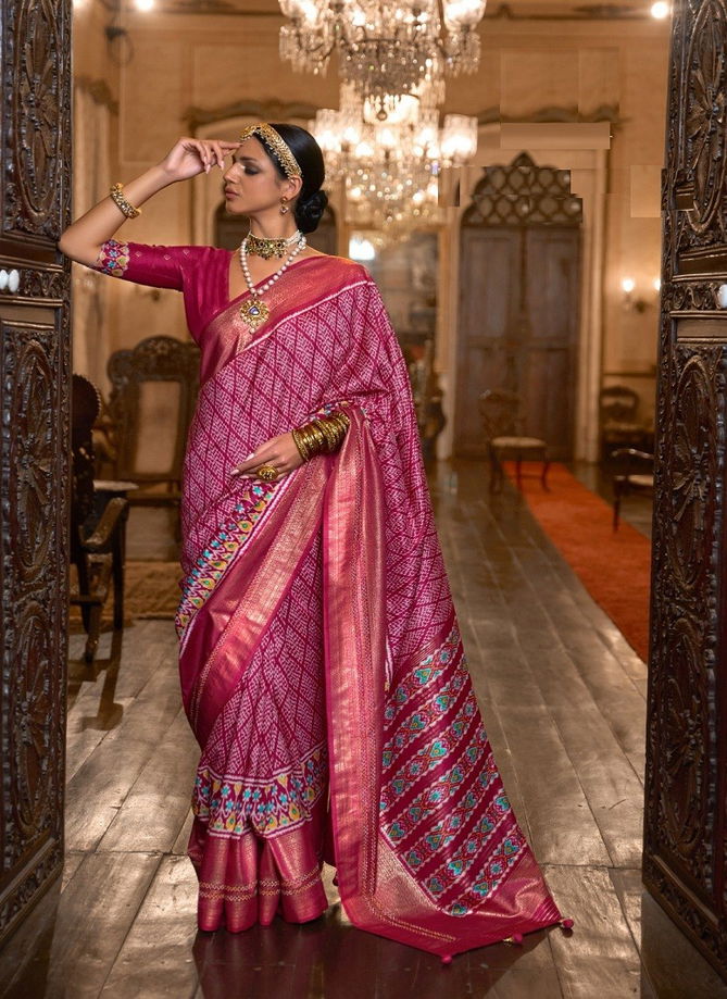 Param Patola By Rewaa R 698 To 706 Printed Saree Catalog