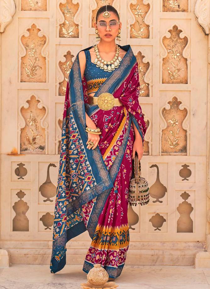 Rani Colour Parikrama Rath Festive Wear Wholesale Silk Sarees Catalog 1089