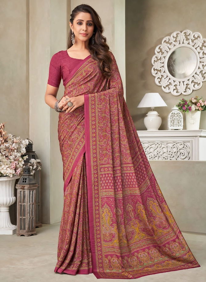 RUCHI VIVANTA SILK 18TH EDITION Regular Wear Wholesale Printed Sarees Catalog