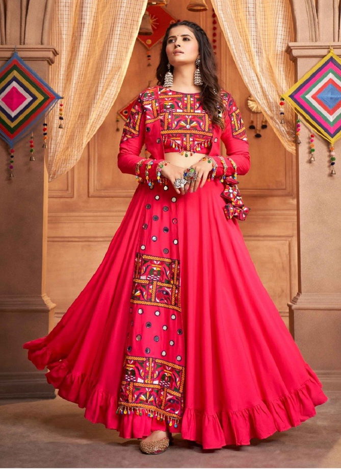 Rani Colour Raas Vol 9 By Shubhkala Designer Lehenga Choli Catalog 2356