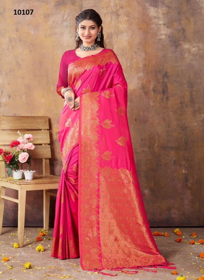 Rajvanshi By Sangam Banarasi Silk Saree Catalog