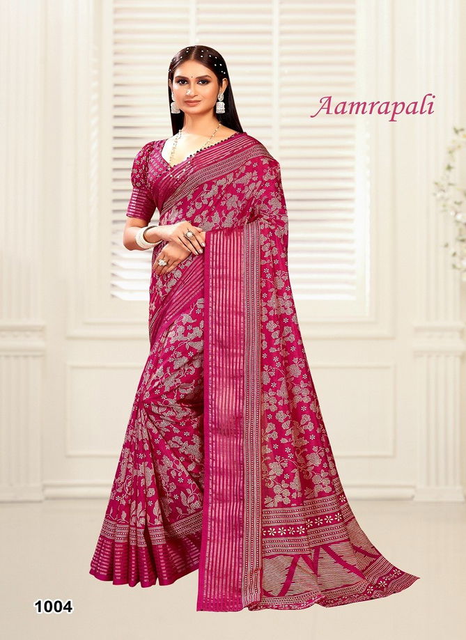 Aamrapali By Mahamani 1001 TO 1006 Series Dola Silk Sarees Exporters In India