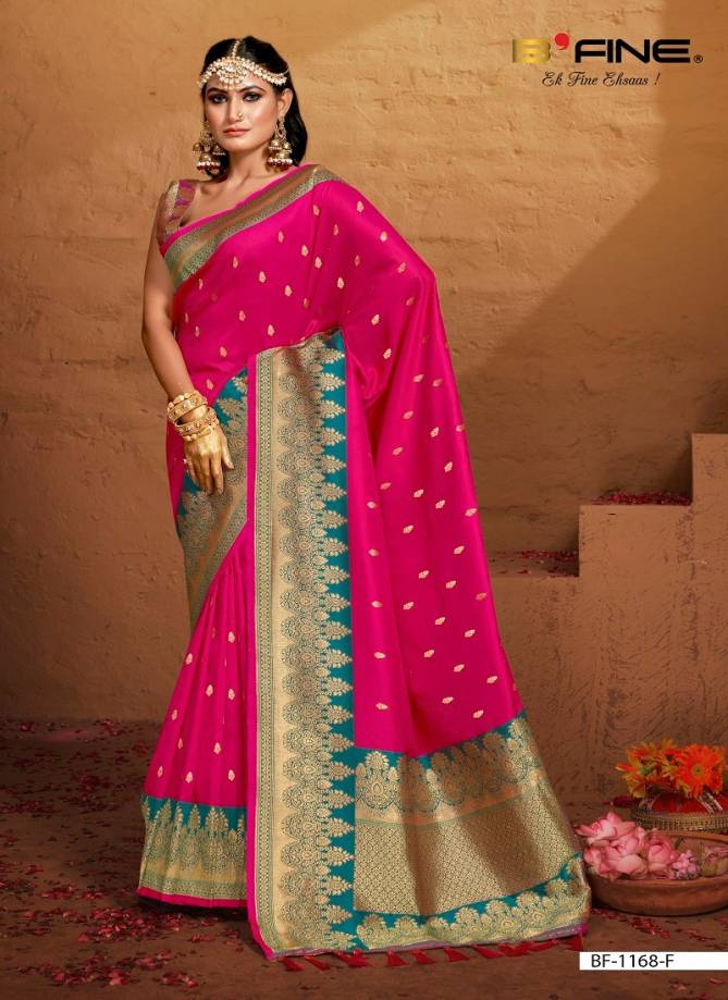 B Fine Priyal Silk Wedding Wear Ladies Saree Wholesale Market In Surat