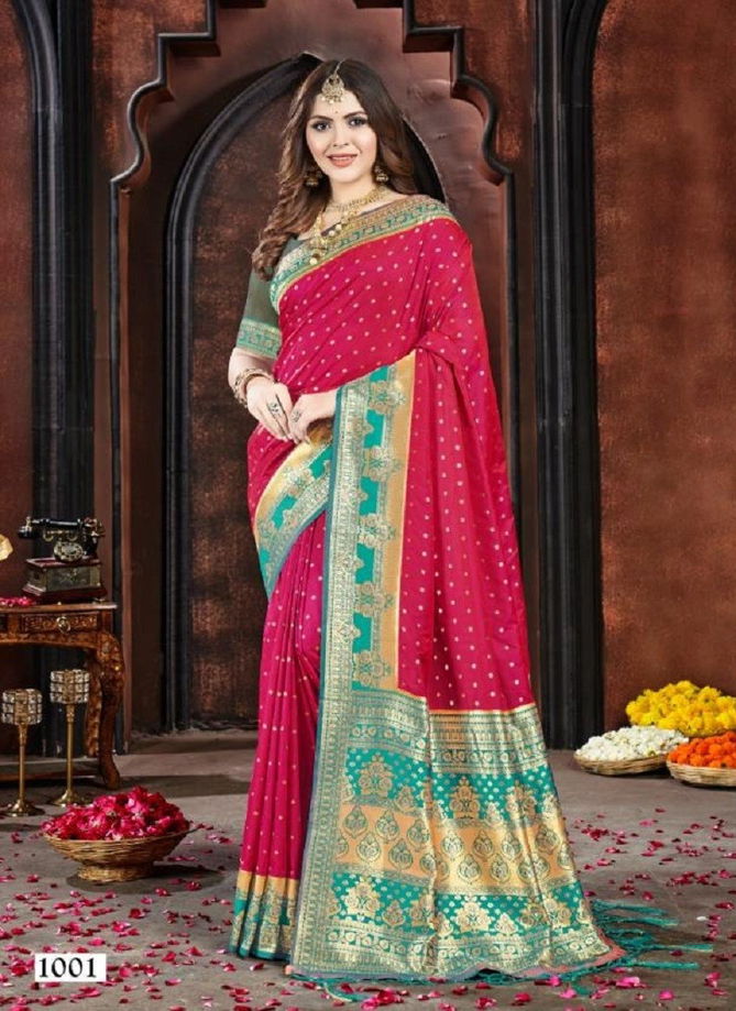 Rani Sahiba By Bunawat Silk Wedding Ladies Sarees Wholesale Market In Surat