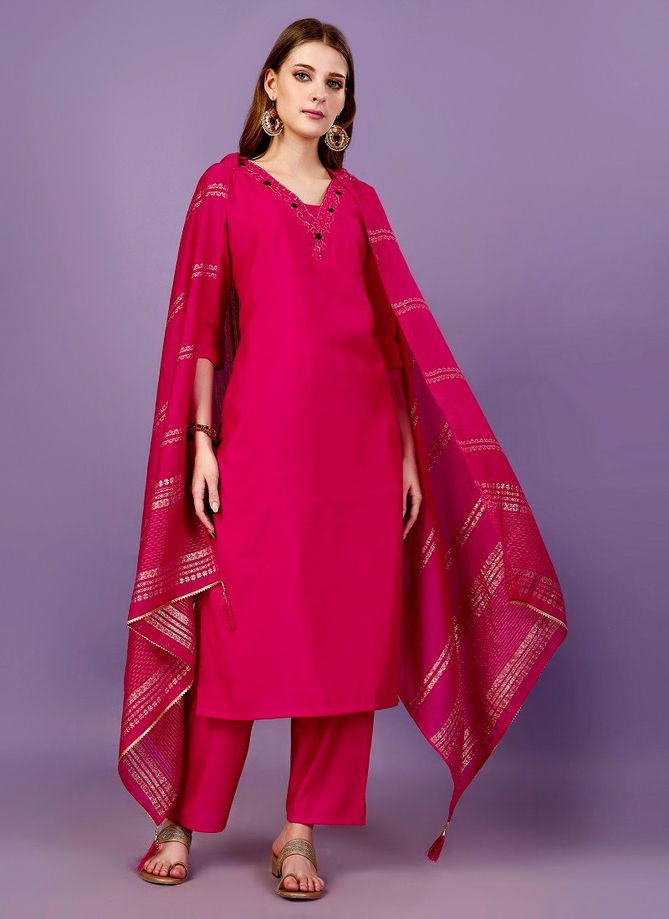 VT VT1001 To VT1010 Designer Kurti With Bottom Dupatta Wholesale Shop In Surat