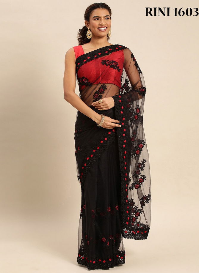 Rini By Fashion Lab Party Wear Saree Catalog