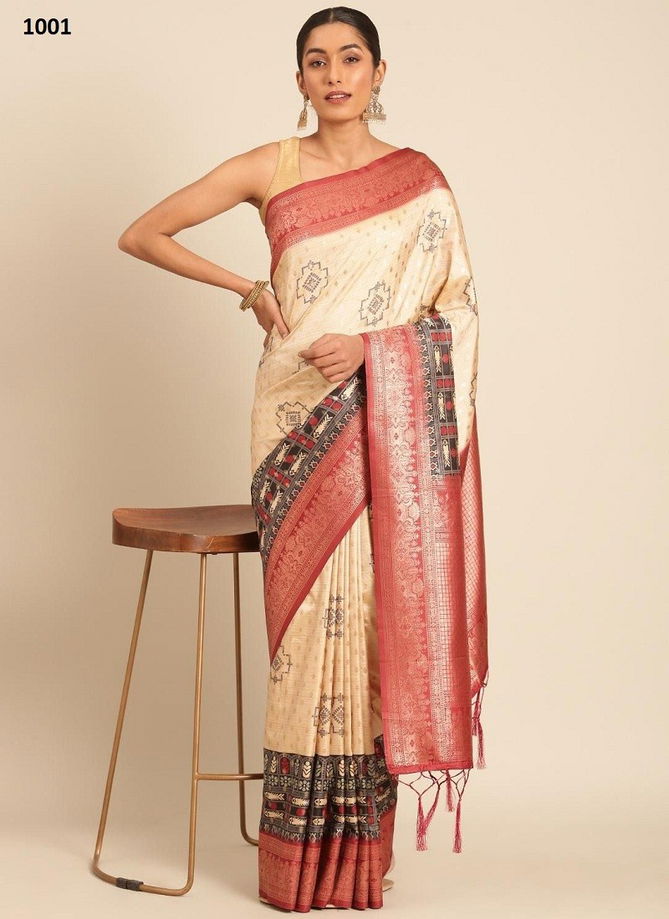 Pavitra Manthan Silk By Bunawat Saree Suppliers In India