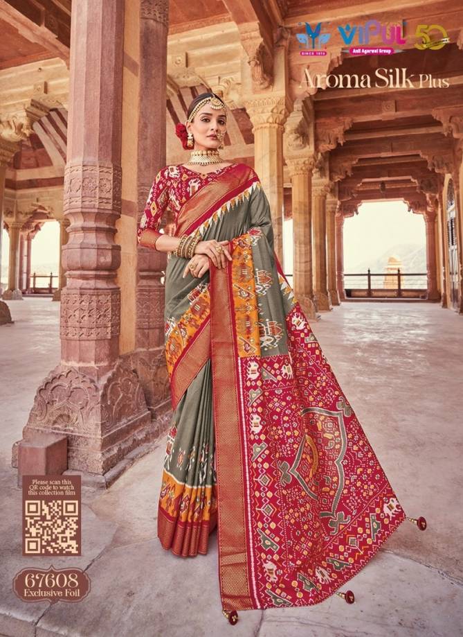 Aroma Silk Plus By Vipul Silk Saree Catalog