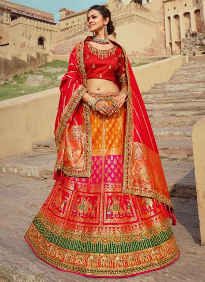 Aadhya Designer Wholesale Bridal Lehenga Choli