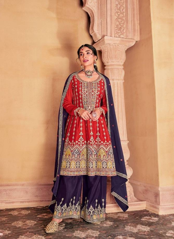 Maharani By Radha Trendz Chinon Wedding Wear Readymade Suits Suppliers In India