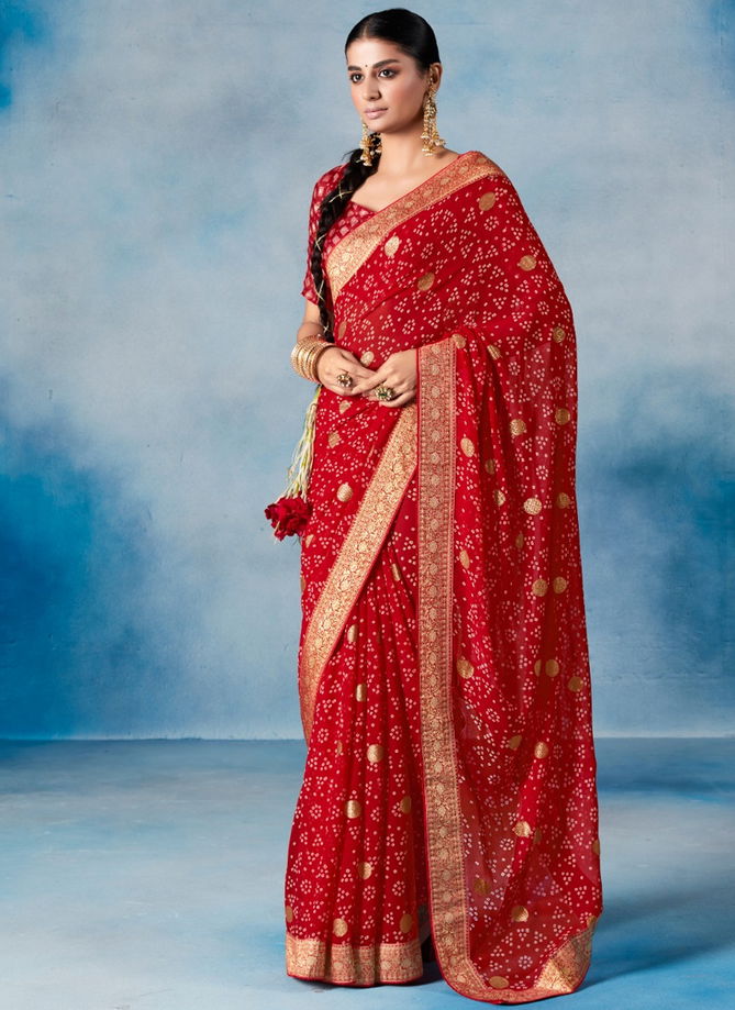 Amaya By Stavan Georgette Saree Catalog