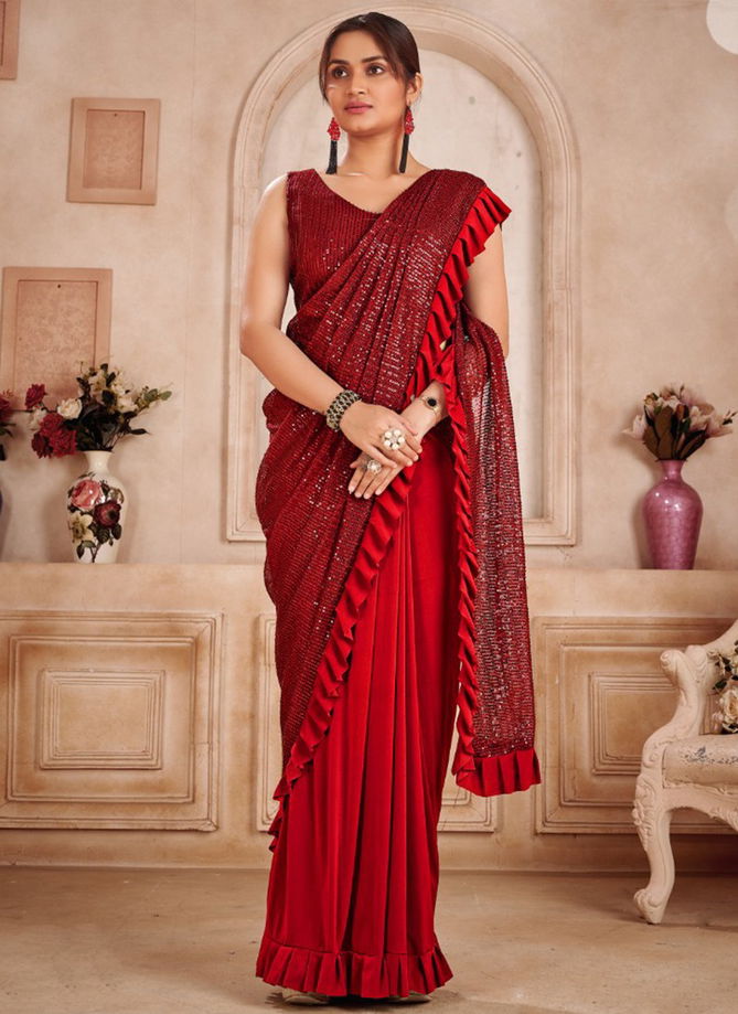 Amoha Designer Wholesale Party Wear Sarees 