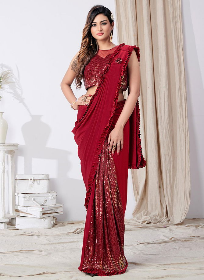 BK 8723 Exclusive Wholesale Party Wear Sarees