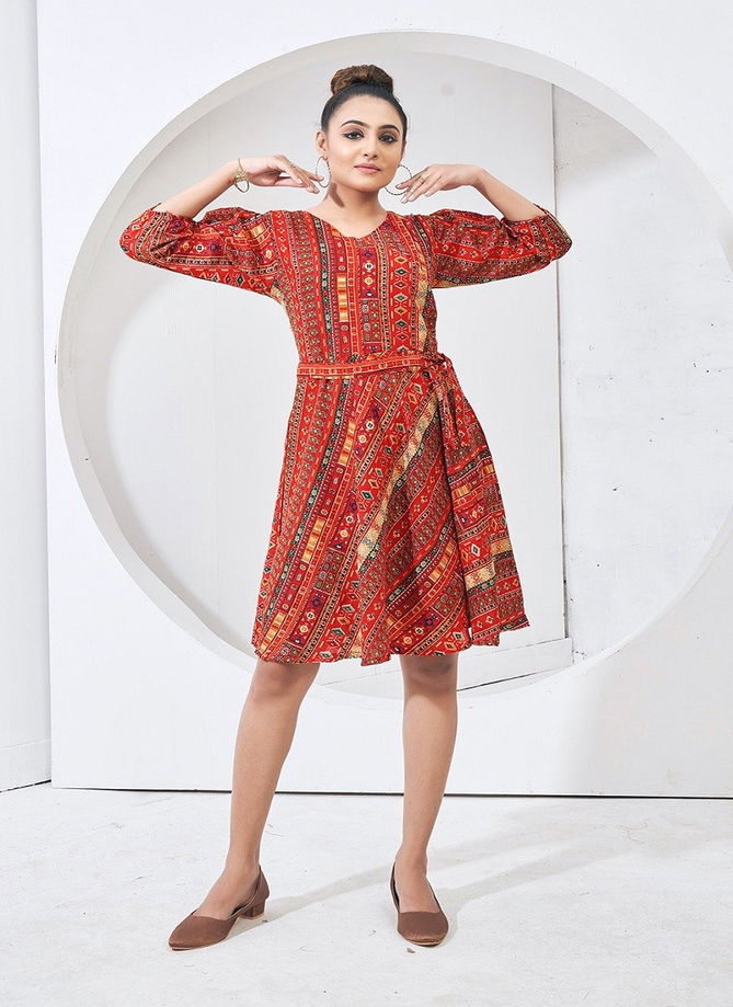 Darlings By Moksh International Cotton Printed Short Kurti Catalog