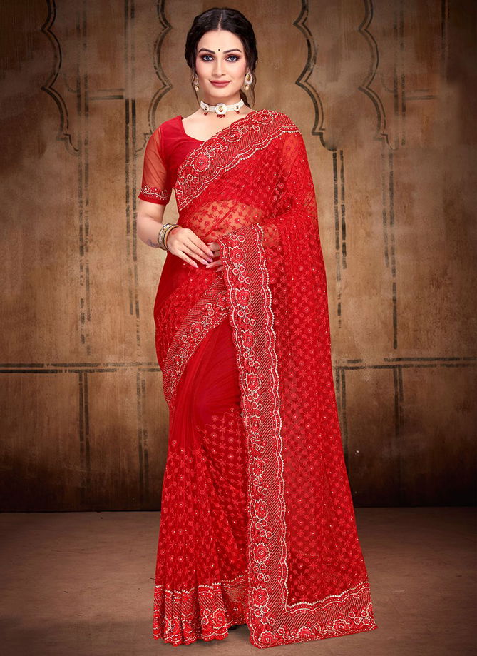 Filmy Designer Wholesale Party Wear Sarees