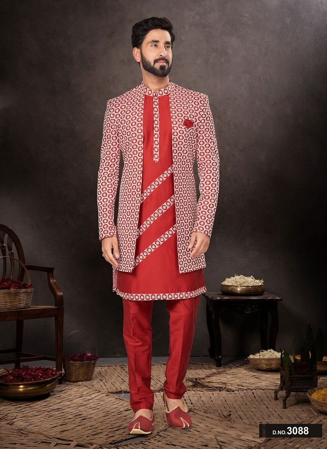 GS Fashion Party Wear Mens Designer Indo Western Wholesale Clothing Distributors In India