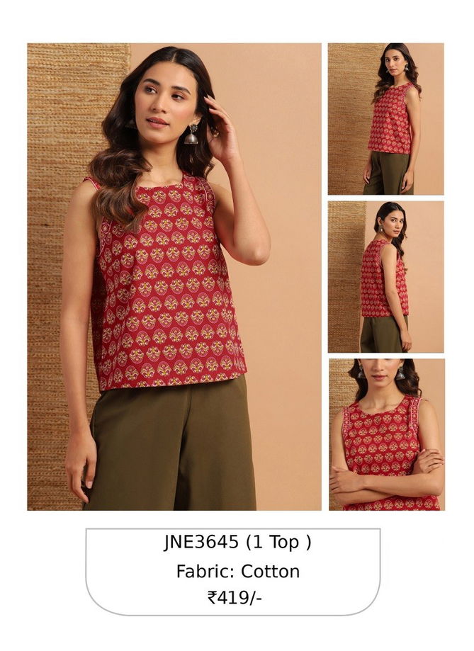 Janasya Ladies Top Catalog