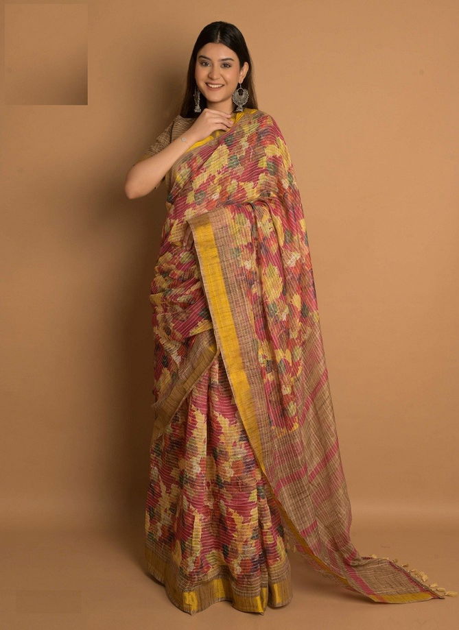 Katha Cotton By Ashima Printed Saree Catalog