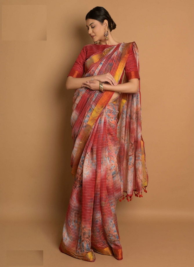 Katha Cotton By Ashima Printed Saree Catalog