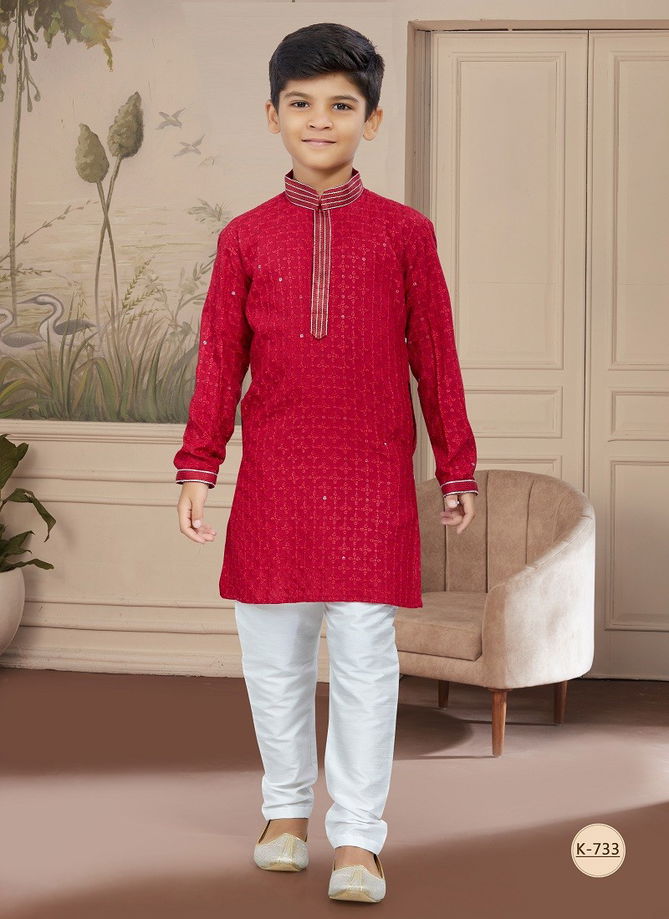 Kids Vol 4 Boys Wear Kurta Pajama And Indo Western Catalog