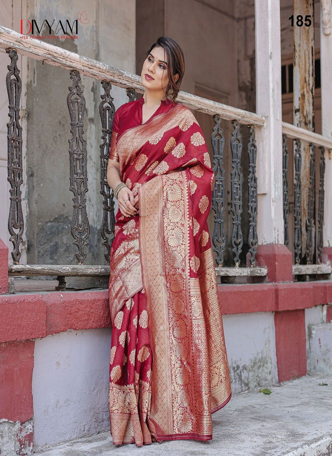 Kirti By Divyam Chanderi Silk Wedding Saree Wholesale Shop In Surat