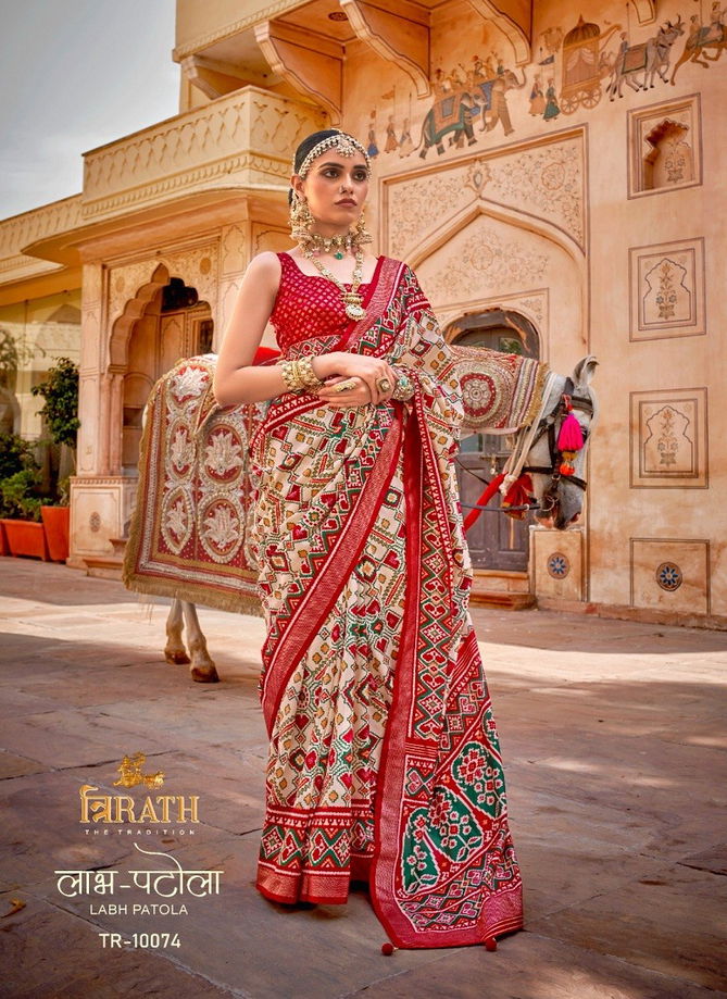 Labh Patola By Tripath Printed Saree Catalog