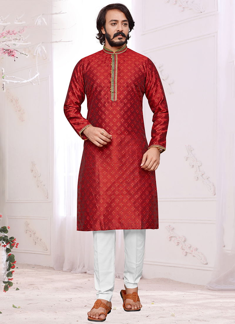 Outluk 117 Wedding Wear Mens Kurta Pajama Catalog