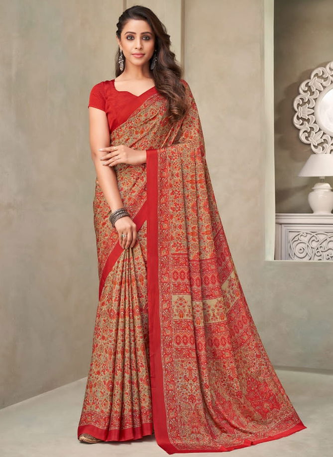 RUCHI VIVANTA SILK 18TH EDITION Regular Wear Wholesale Printed Sarees Catalog