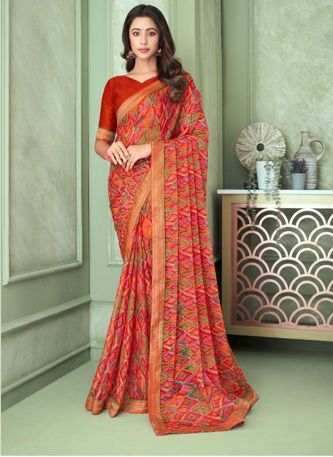 Savera Vol 6 By Ruchi Chiffon Saree Catalog