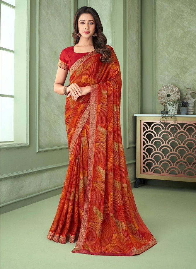 Savera Vol 6 By Ruchi Chiffon Saree Catalog