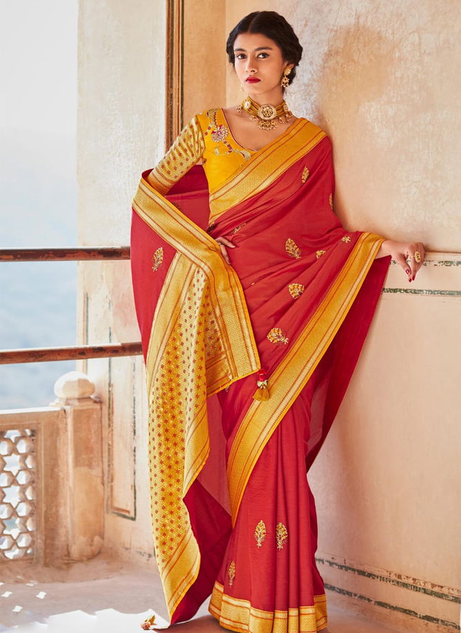 Sunehri By Kimora Silk Sarees Catalog