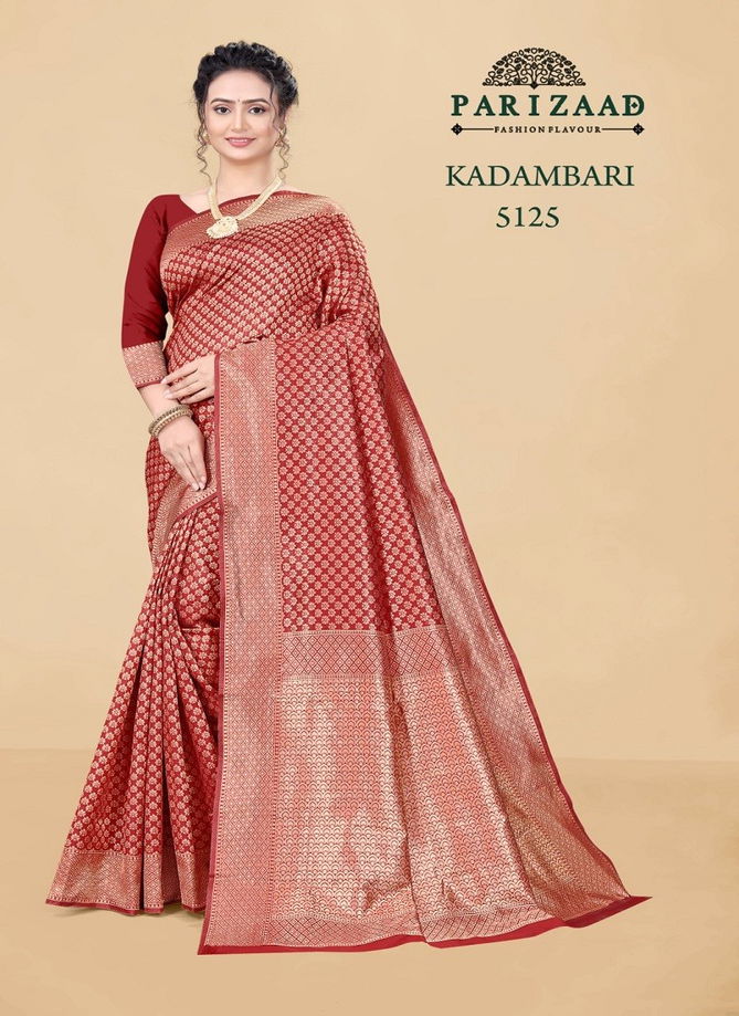 kadambari By Parizaad Silk Designer Saree Wholesalers In Delhi