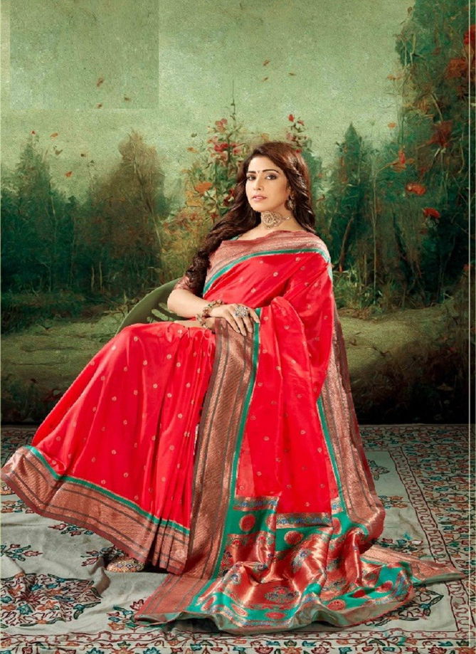 Kiya Paithani Silk By Rajpath Silk Saree Catalog