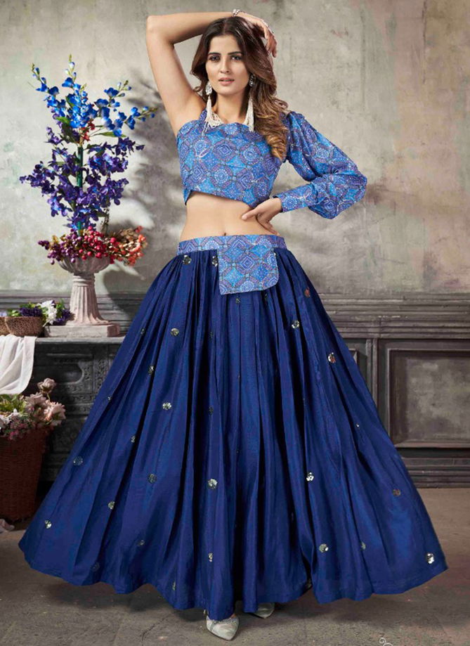 Frill & Flare Vol 5 By Khushboo Indowestern Lehenga Catalog